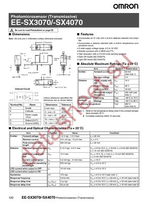 EE-SX3070 datasheet  